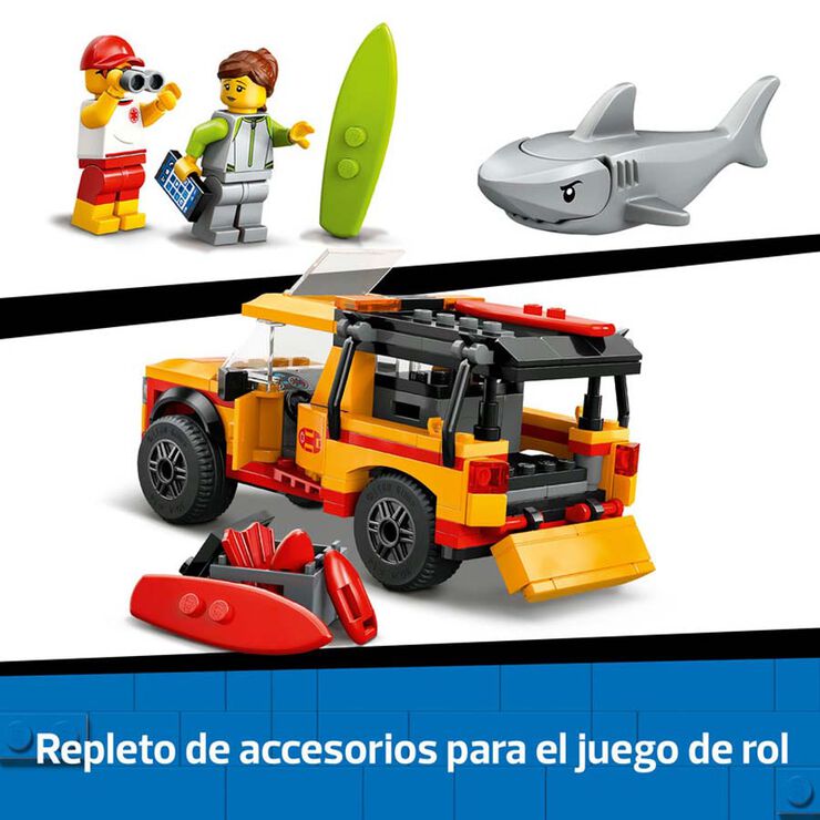 LEGO® LEGO City Furgoneta de Rescate del Socorrista 60453