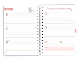 Agenda Escolar Oxford Cute A6 Semana/vista Castellano 2026-2027