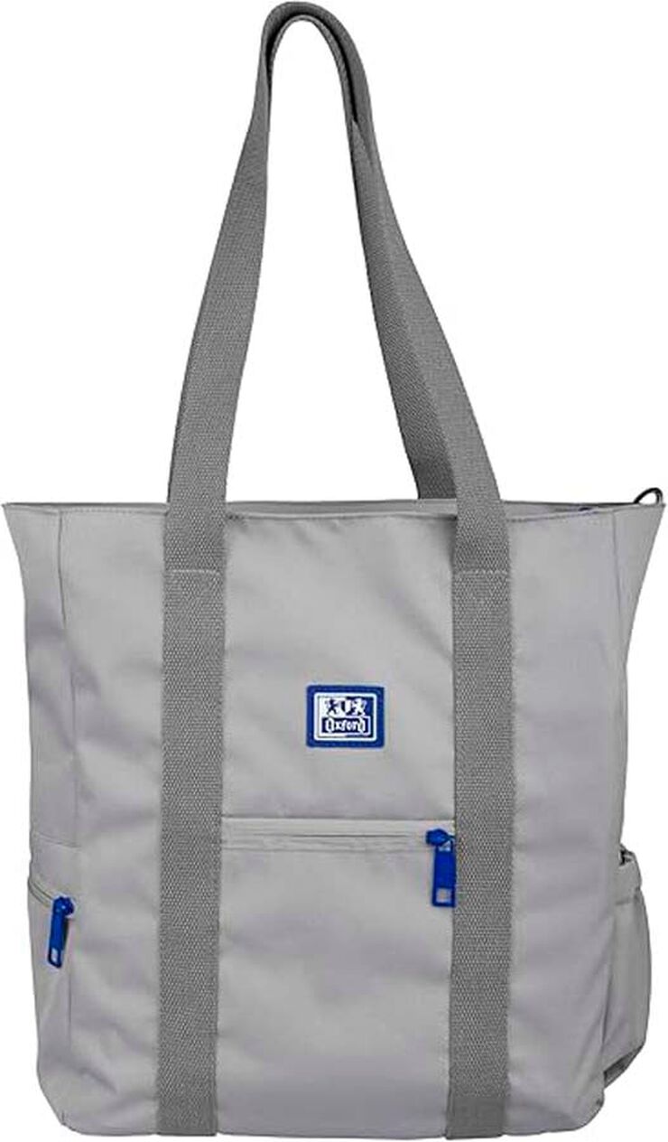 Tote Bag B-Trendy Oxford gris