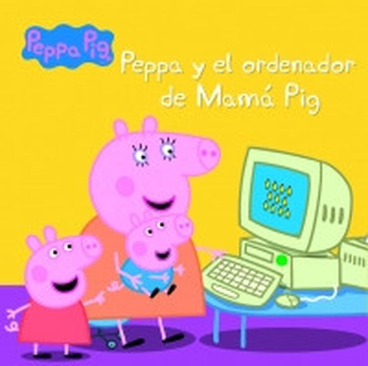 Peppa y el ordenador de Mamá Pig