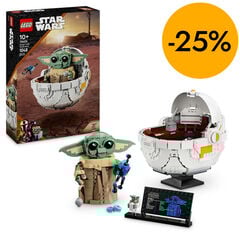 LEGO&reg; Star Wars TM Grogu&trade; con Aerocuna 75403