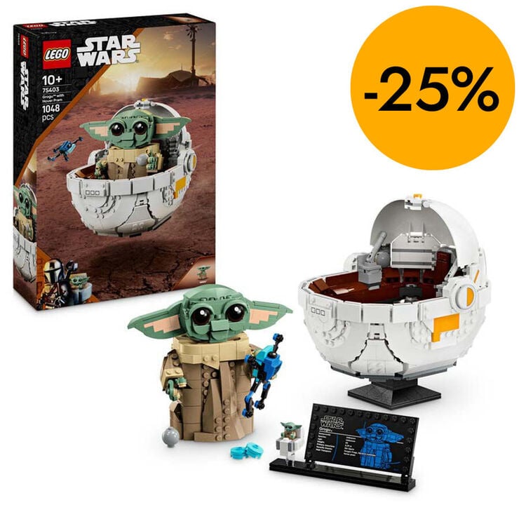 LEGO&reg; Star Wars TM Grogu&trade; con Aerocuna 75403