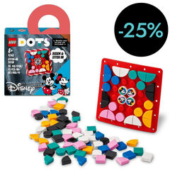 LEGO® DOTS Mickey Mouse y Minnie Mouse: Parche para Coser 41963