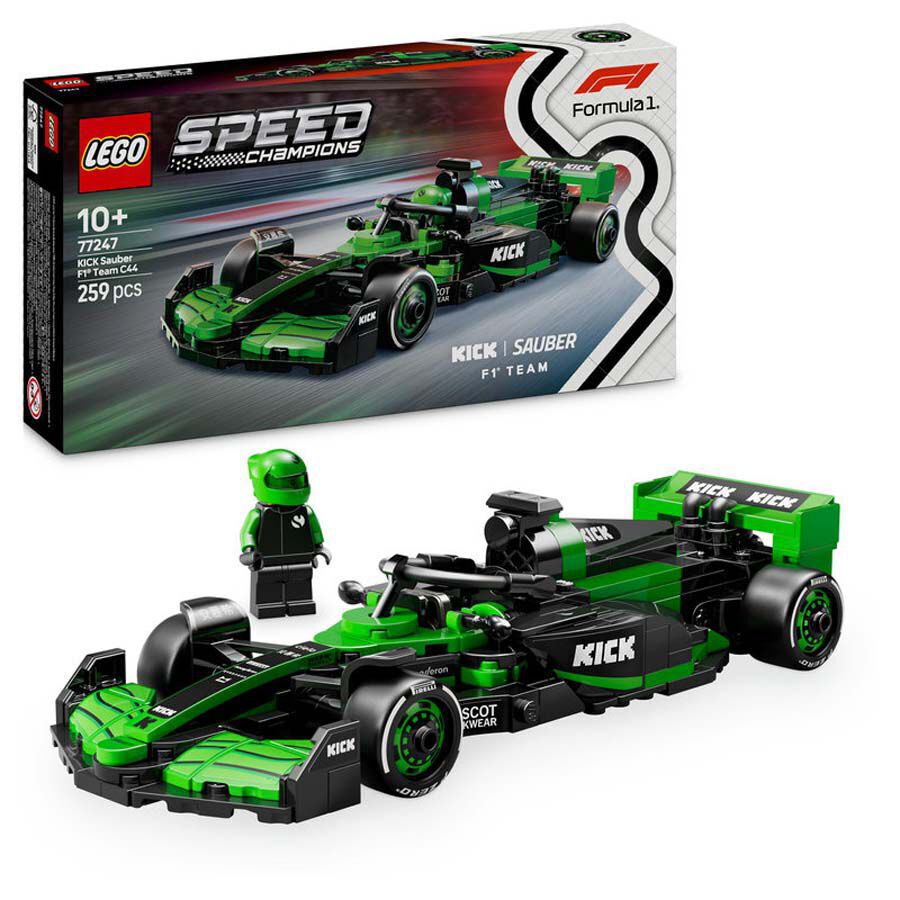 LEGO&reg; Speed Champions Cotxe de Carreres KICK Sauber F1&reg; Team C44 77247