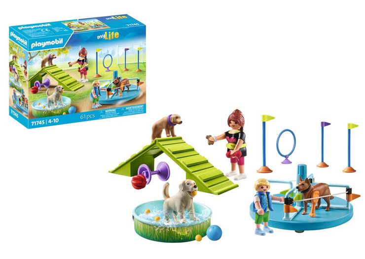 Playmobil My Life Parc per a Gossos 71745