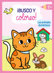 Busco y coloreo Los animales dom&eacute;sticos