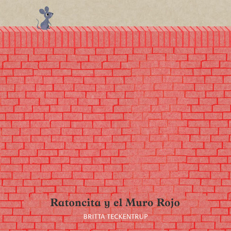 Ratoncita y el muro rojo