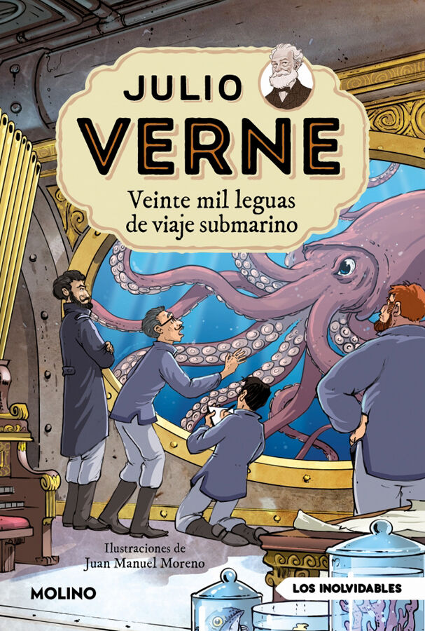 Julio Verne - Veinte mil leguas de viaje submarino (edici&oacute;n actualizada, ilustrada y adaptada)