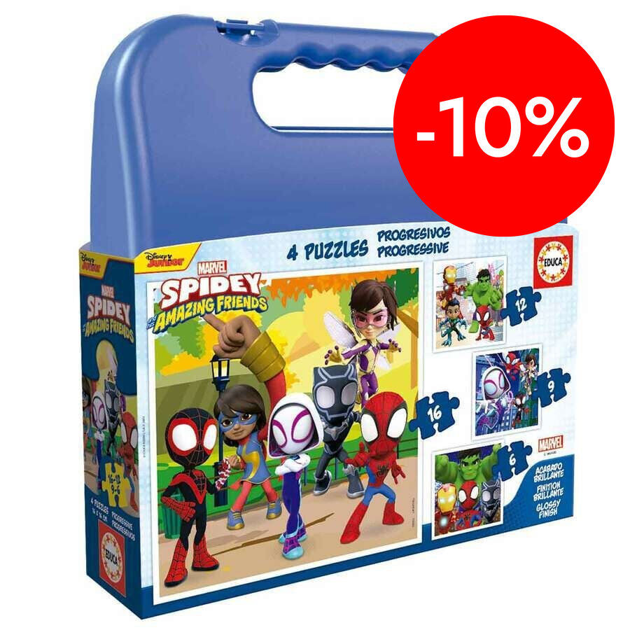 Puzle Progressius 6-9-12-16 Spidey