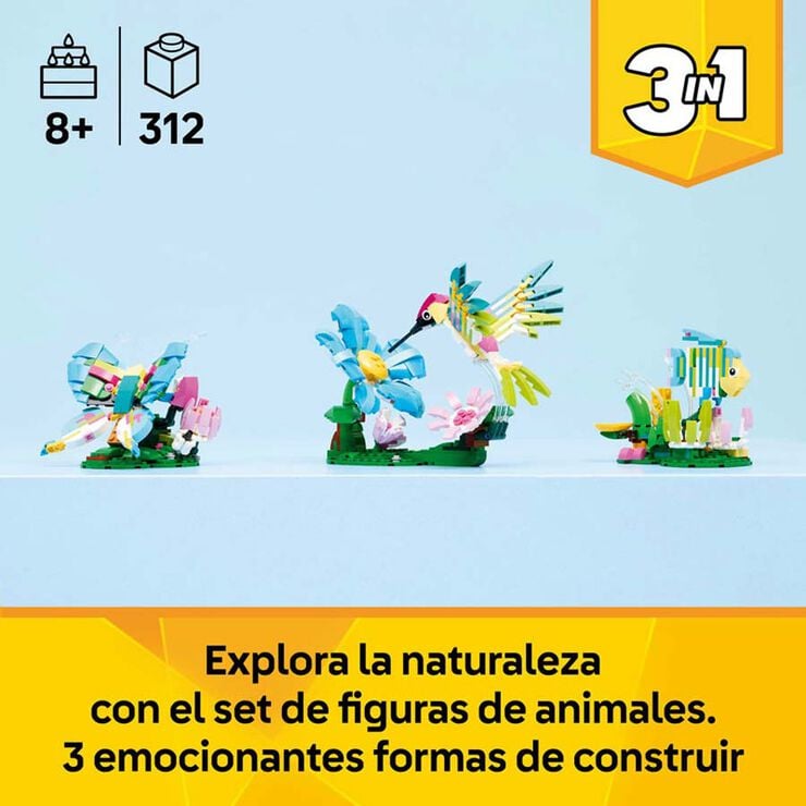 LEGO® LEGO Creator Fauna Salvatge: Colibrí de Colors 31384