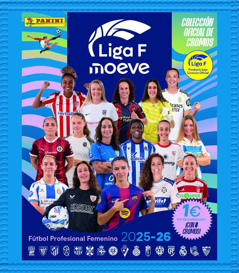 Sobres Liga Femenina 2025-2026