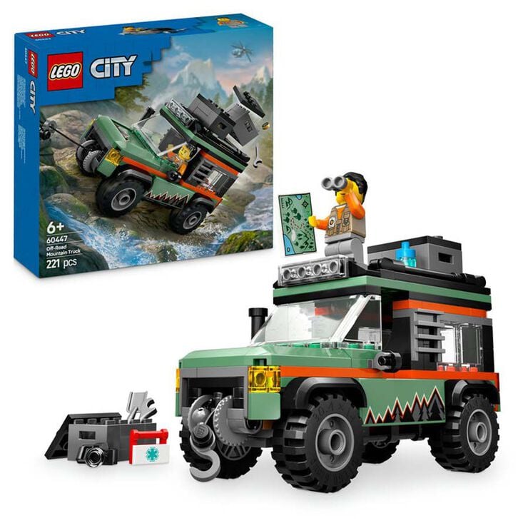 LEGO® LEGO City Tot Terreny 4x4 de Muntanya 60447