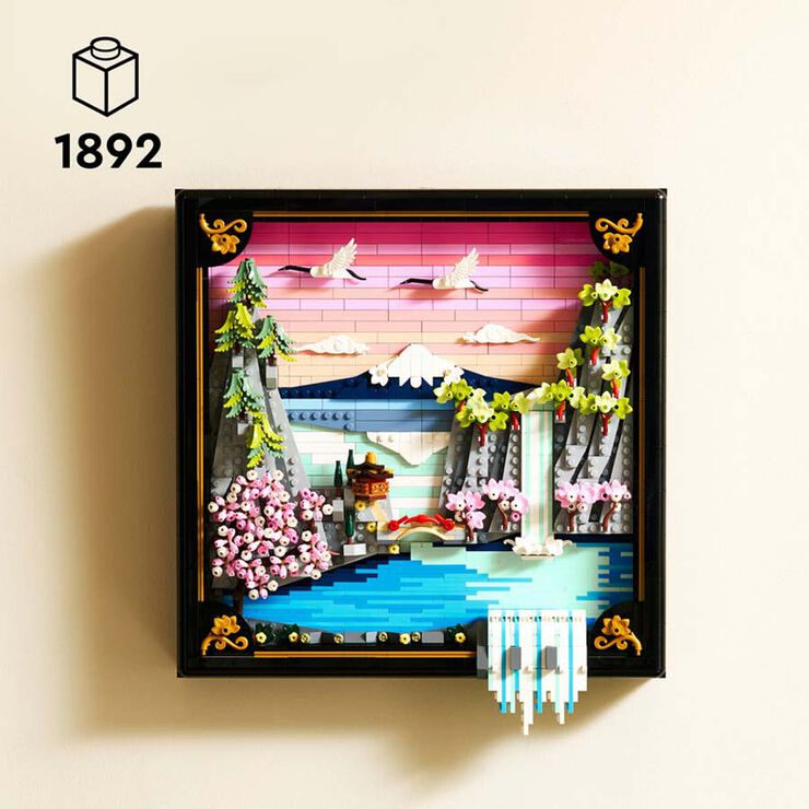 LEGO® ART Paisatge Japonès amb Cirerers en Flor 31218