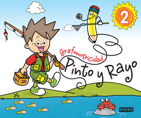 Pinto y Rayo, grafomotricidad, Educaci&oacute;n Infantil. Cuaderno 2