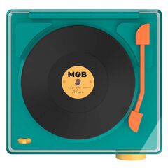 Altavoz Despertador Retro Wondee blau