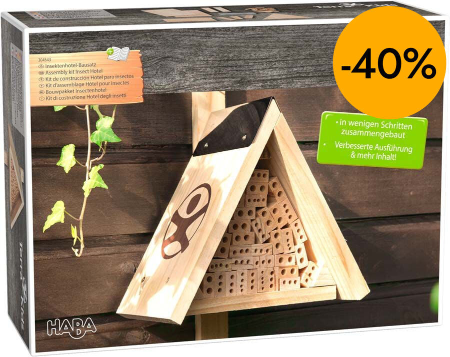 Kit de construcci&oacute;n Hotel de insectos Terra Kids