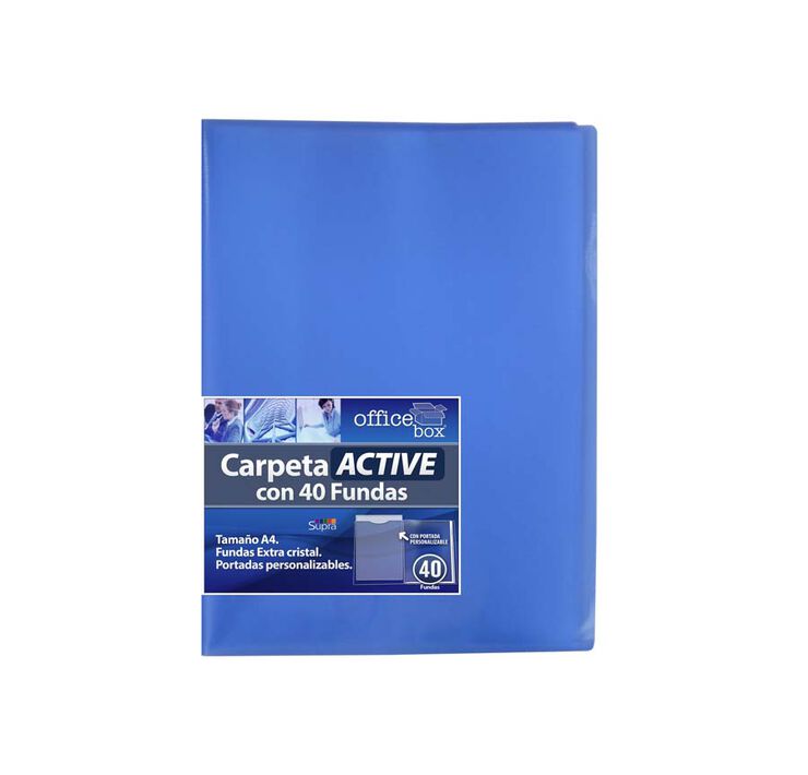 Carpeta de 40 fundes DIN A4