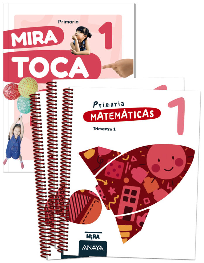 Matem&aacute;ticas 1. + Mira, toca, siente... las mates 1