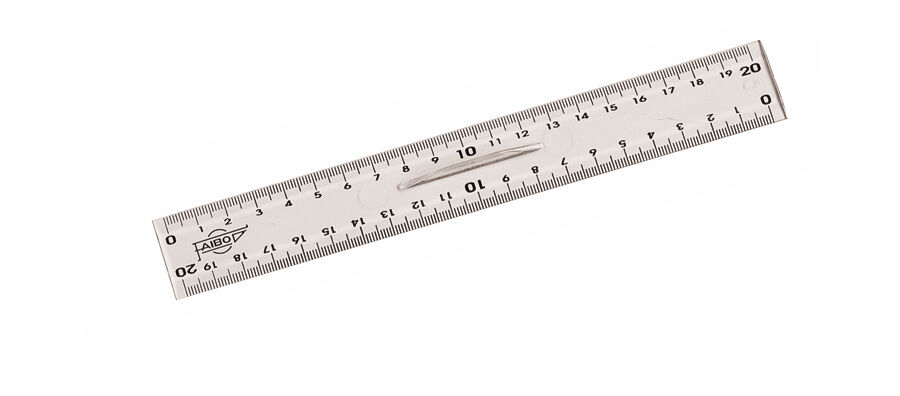 Regla Doble Dec&iacute;metro Faibo