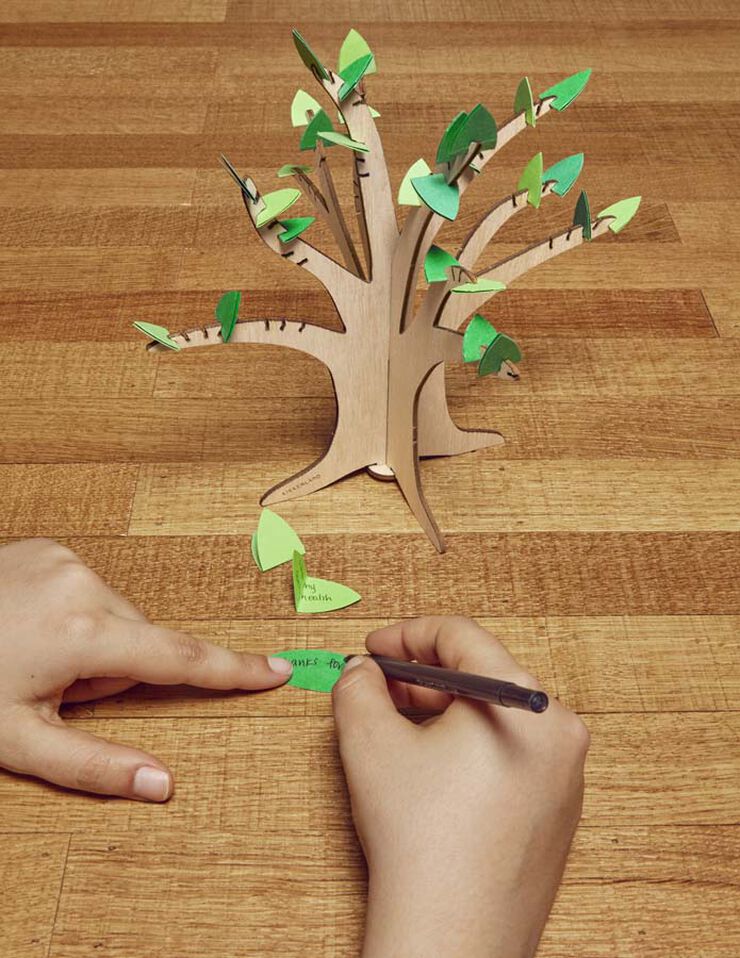 Árbol de gratitud Kikkerland