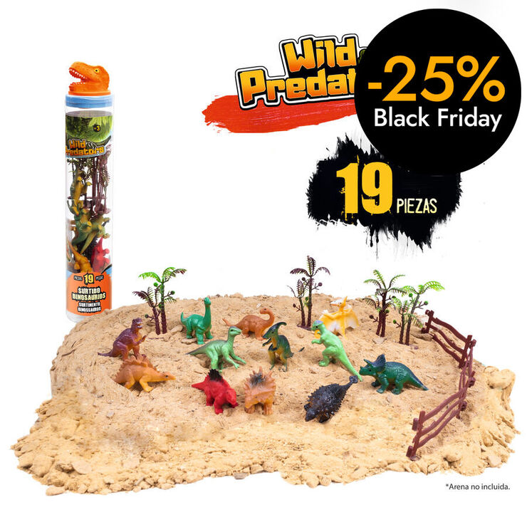 Dinosaures tub 19 peces