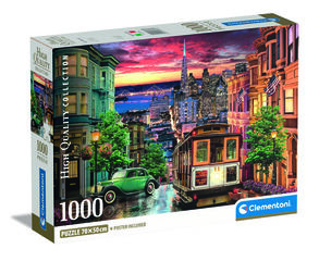 Puzle 1000 piezas Compackbox San Francisco
