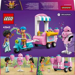 LEGO® LEGO Friends Puesto de Algodón de Azúcar y Moto 42643