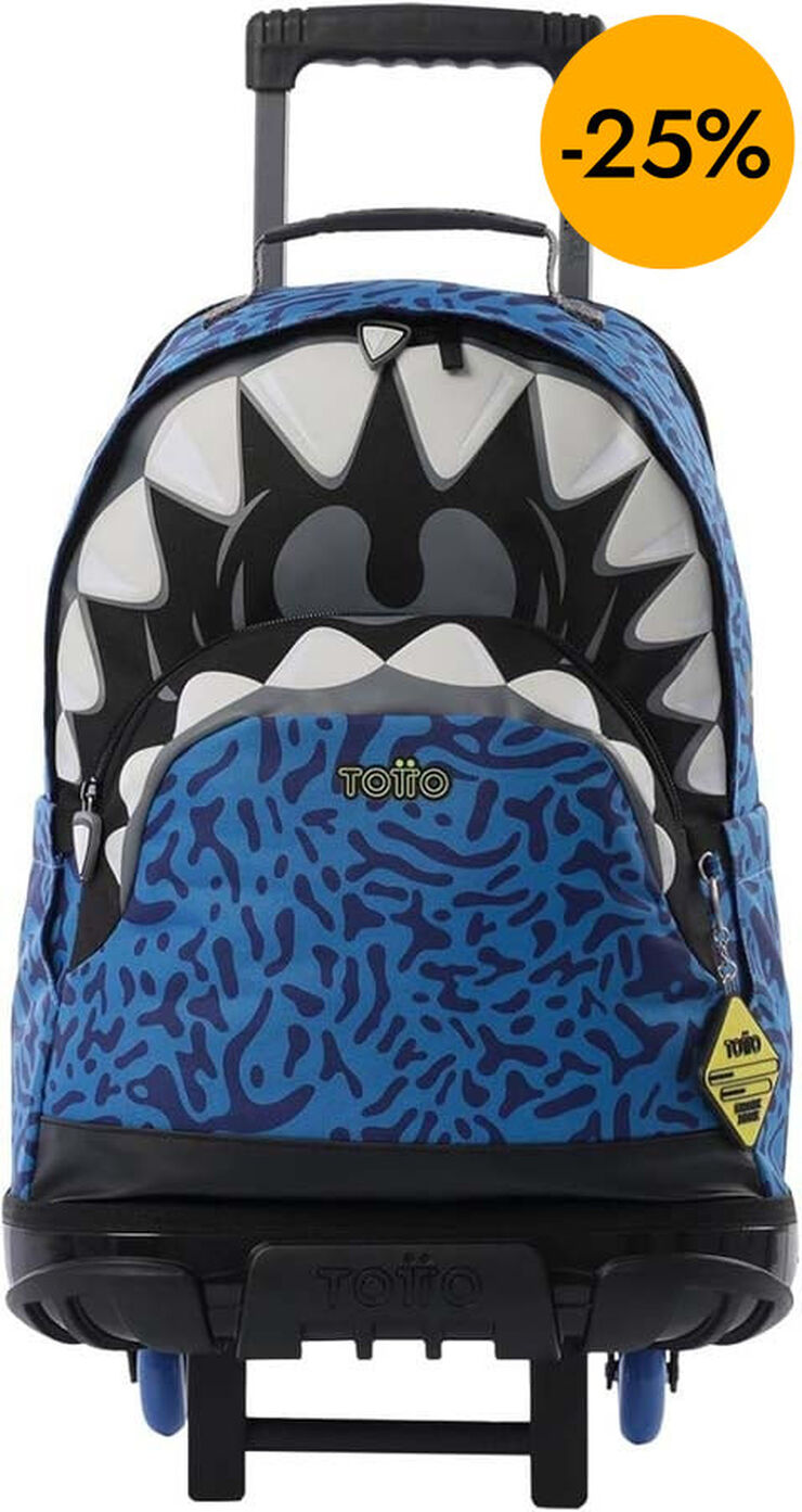 Mochila con ruedas Totto Sharky L