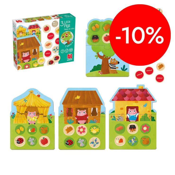 Memo-Loto Tres Cerditos