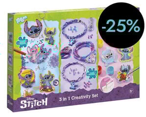 Set Creativo 3 en 1 Stitch