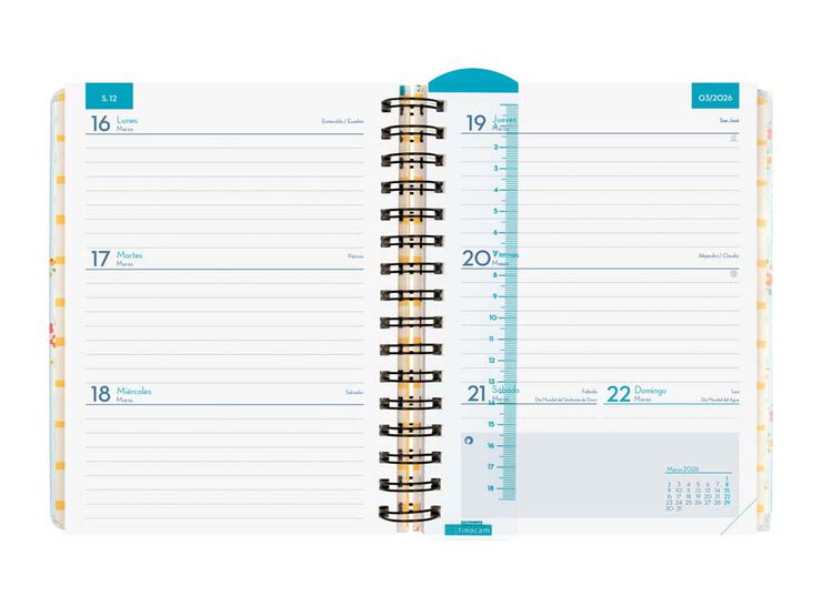 Agenda Finocam docente Magistral Design 1/4 sem/vista cas 2025-26 flower
