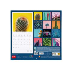 Calendari paret Legami 30X29 2024 Succulents