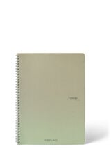 Libreta Grapada Fabriano A4 Rayada 40 Hojas Ilusio Verdeor