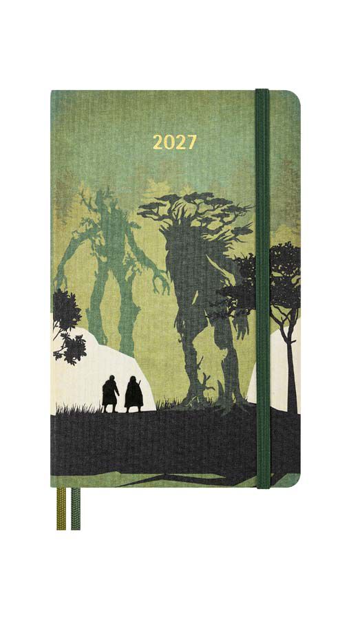 Agenda Moleskine tapa dura diaria Large 2027 El Se&ntilde;or de los Anillos