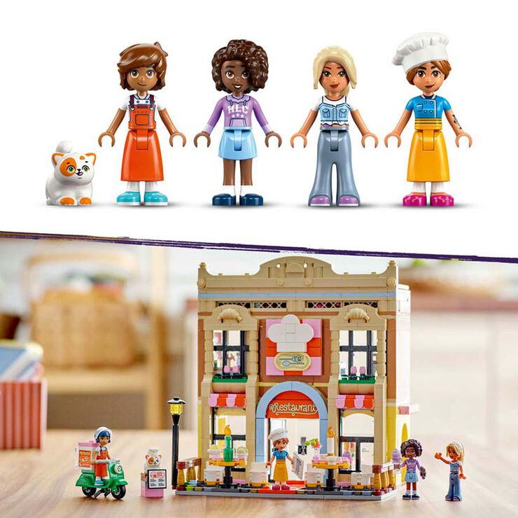 LEGO® LEGO Friends Restaurante y Escuela de Cocina 42655