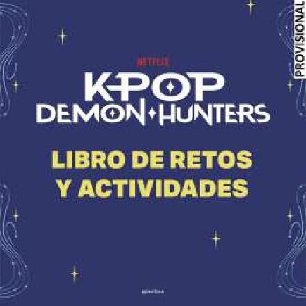 KPop Demon Hunters Libro de retos