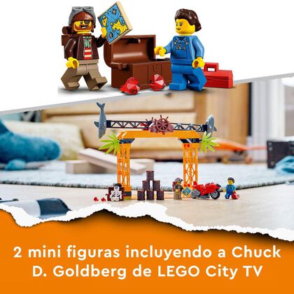 LEGO® City Stuntz Desafiament Acrob?tic: Atac del Taur? 60342