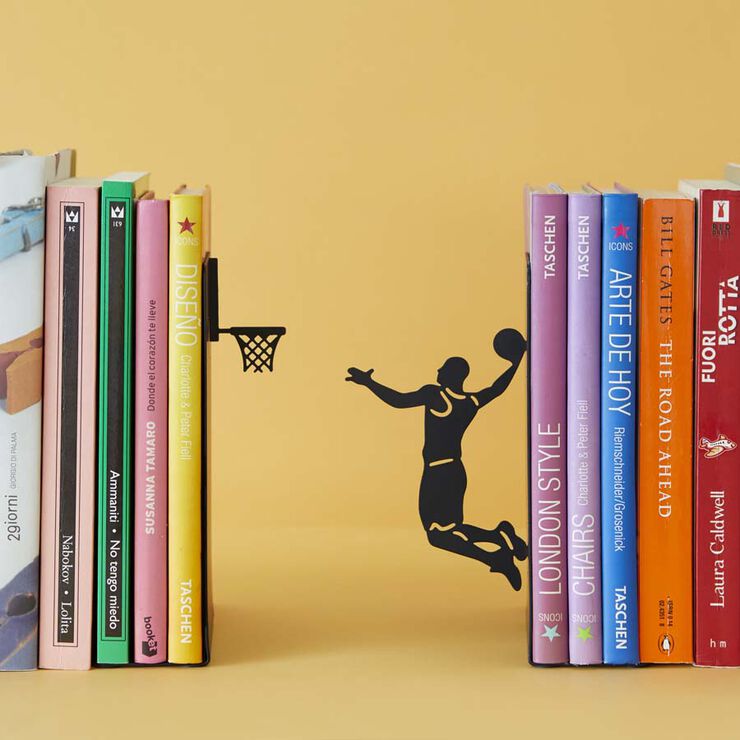 Subjecta llibres doble Basket