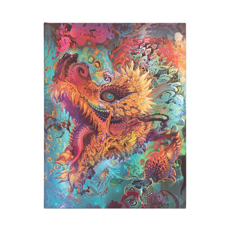 Libreta Paperblanks ultra liso Dragón cromático