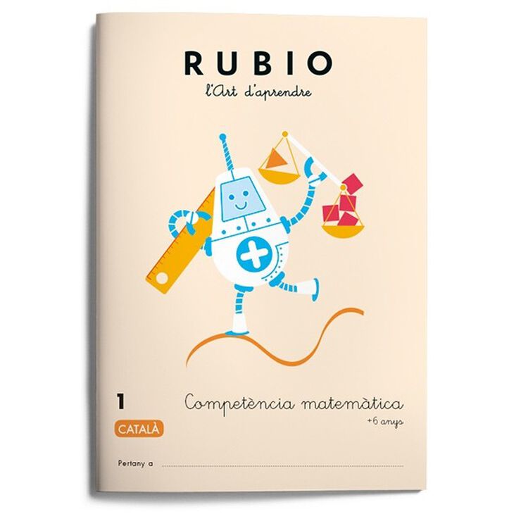 Competència Matemàtica 1 1r Primària Rubio