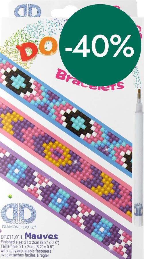 Dotzies Polseres Mauves 3u