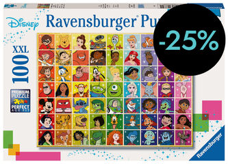 Puzle 100 peces XXL Disney