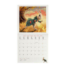 Calendario Legami 30x29 Pared Alice Wonder Multiling&uuml;e 2027