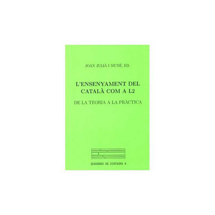 L'ensenyament del català com a L2