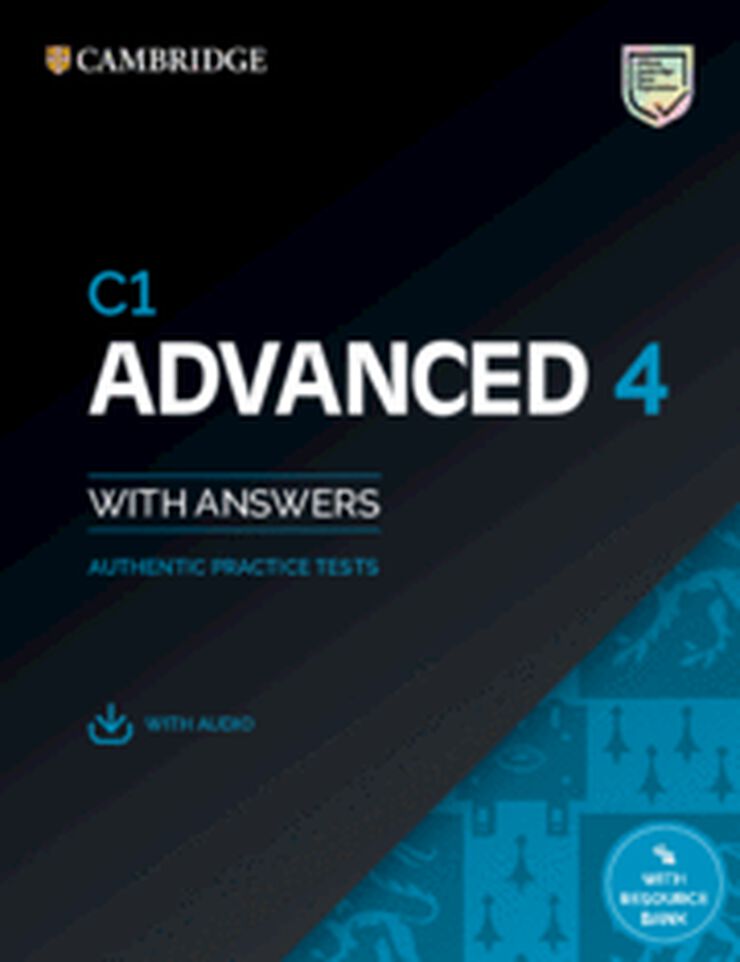 C1 Advanced 4 Practice Tests with Answers, Audio, and Resource Bank