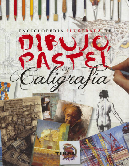 Dibujo, pastel y caligrafa