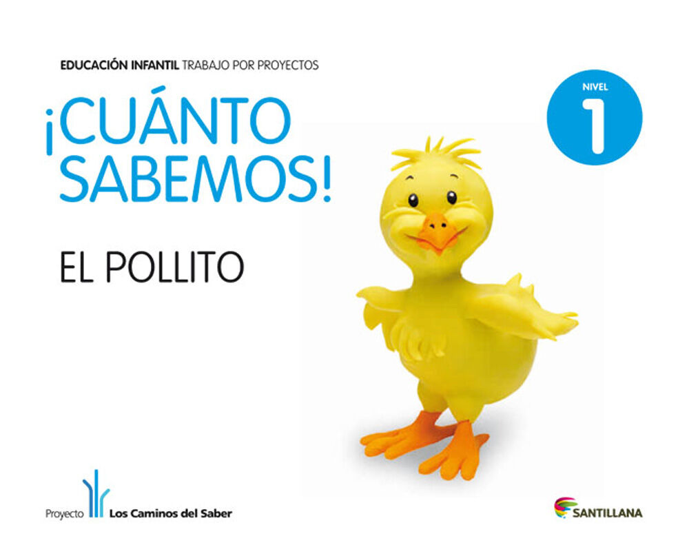 El Pollito Cu&aacute;nto sabemos Infantil 3 a&ntilde;os