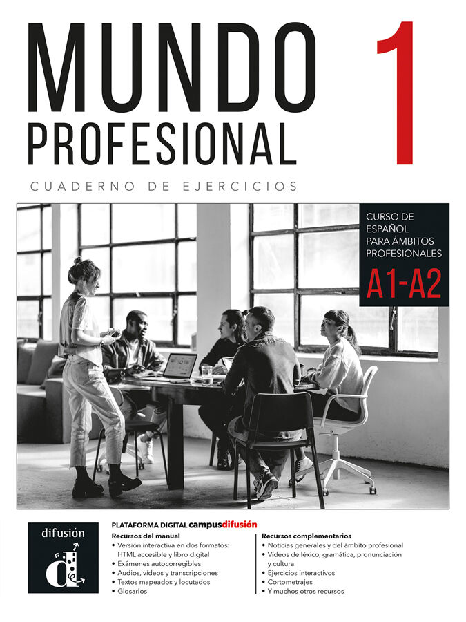 Mundo profesional 1 (A1-A2). Cuaderno de ejercicios