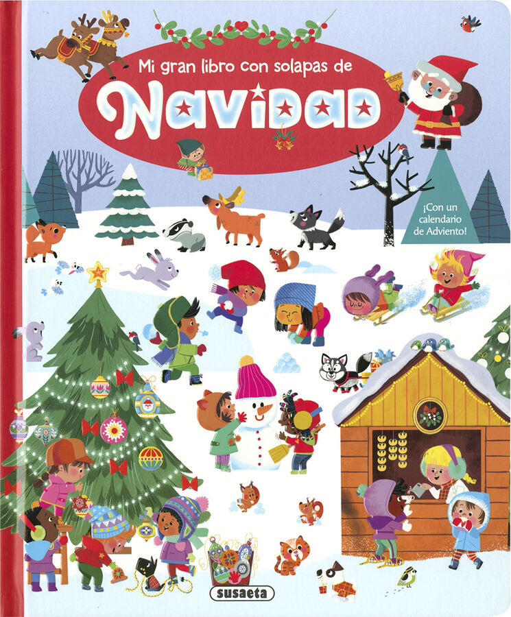 Mi gran libro con solapas de Navidad