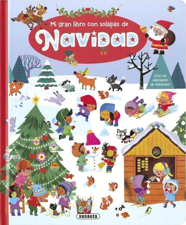 Mi gran libro con solapas de Navidad